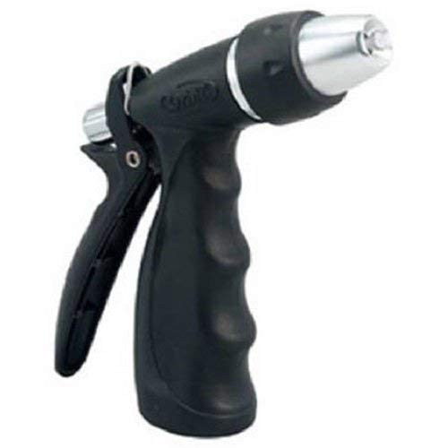 MELNOR 80112-GT Thumb Adjustable Metal Nozzle, Black