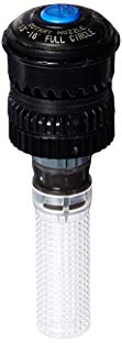 Rain Bird 18RNF Mini Rotary Spray Nozzle, 360° Full Circle Pattern, Adjustable 13' - 18' Spray Distance