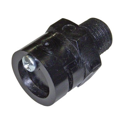 Broadcast Sprayer Nozzle - 16ft. Wide Spray Pattern, 1/4in. Male NPT Connection, 1 GPM and 15 PSI