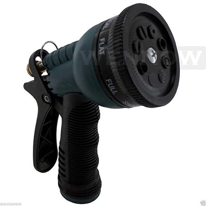 Wennow WATER MISER GARDEN HOSE NOZZLE 6 SPRAY POSITION NEW