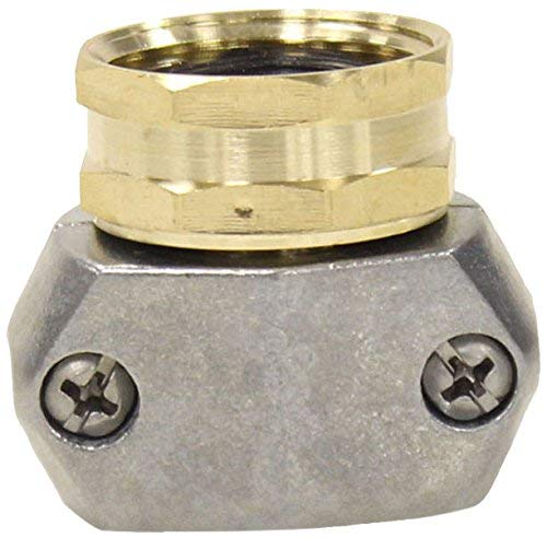 Gilmour 312GARP PRO Premium Zinc and Brass Female Coupling, Fits All 5/8-Inch and 3/4-Inch Hose