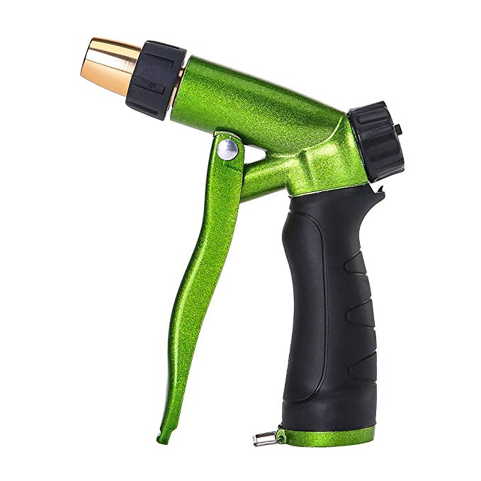 Greenmount Garden Hose Nozzle, Lightweight Adjustable Water Nozzles with Multiple Spray Patterns, Ideal for Watering Plants, Cleaning Walkways and Washing Cars