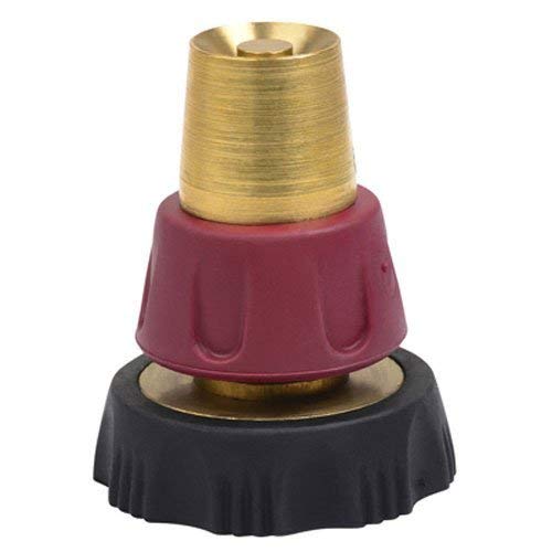 Melnor 4153GT Green Thumb Miniature Brass Twist Hose Nozzle