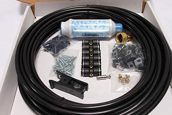 20 nozzle Low Pressure 75’ Misting Kit by Advanced Misting Systems